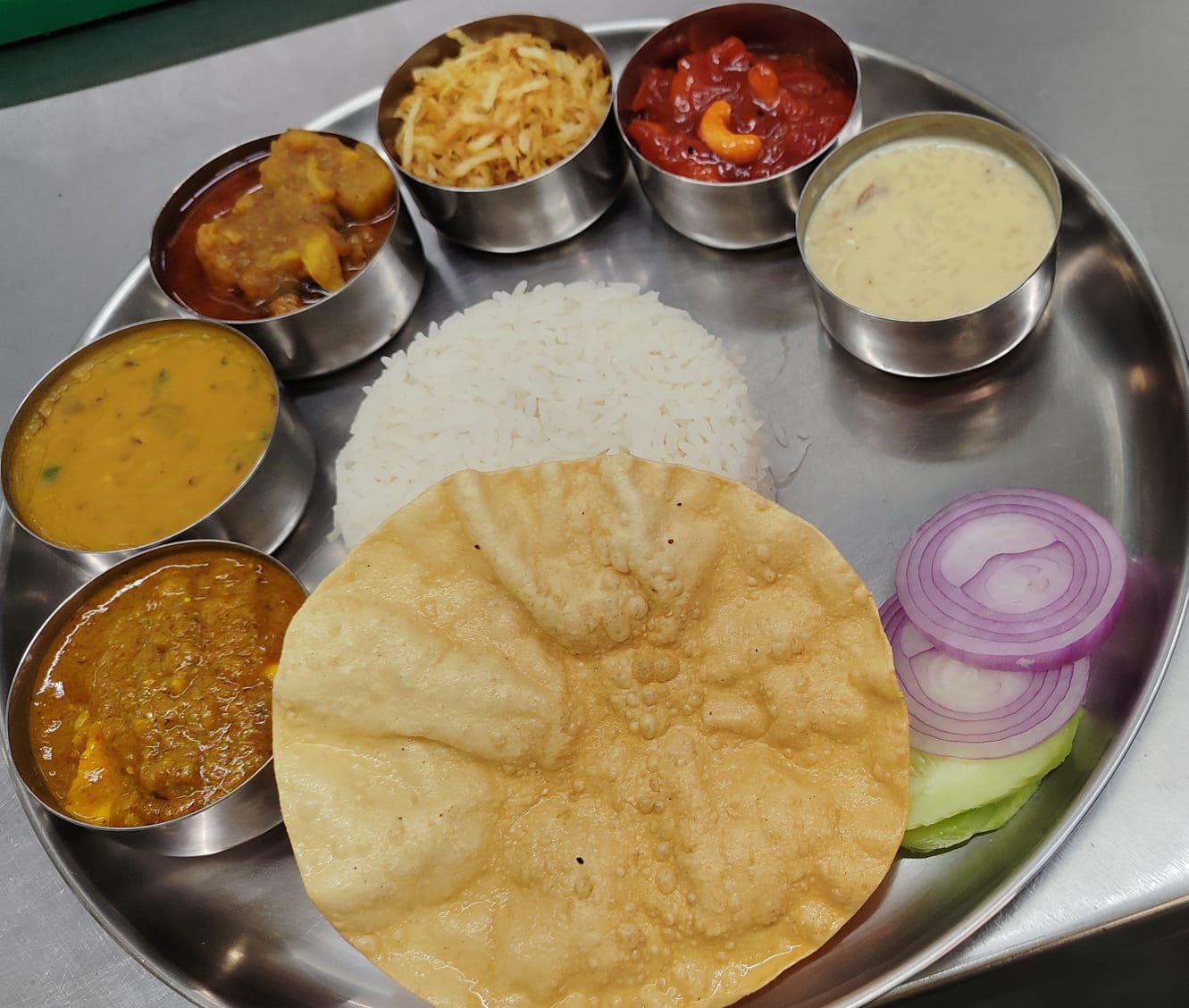 Wholesome Vegetarian Thali